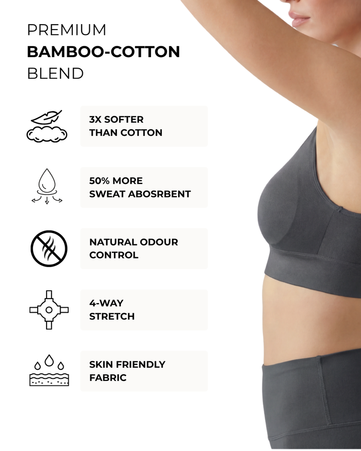 Women's Bamboo Active Lounge Bra