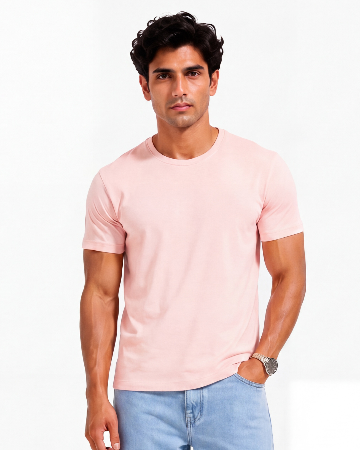 Men Bamboo Crew Neck