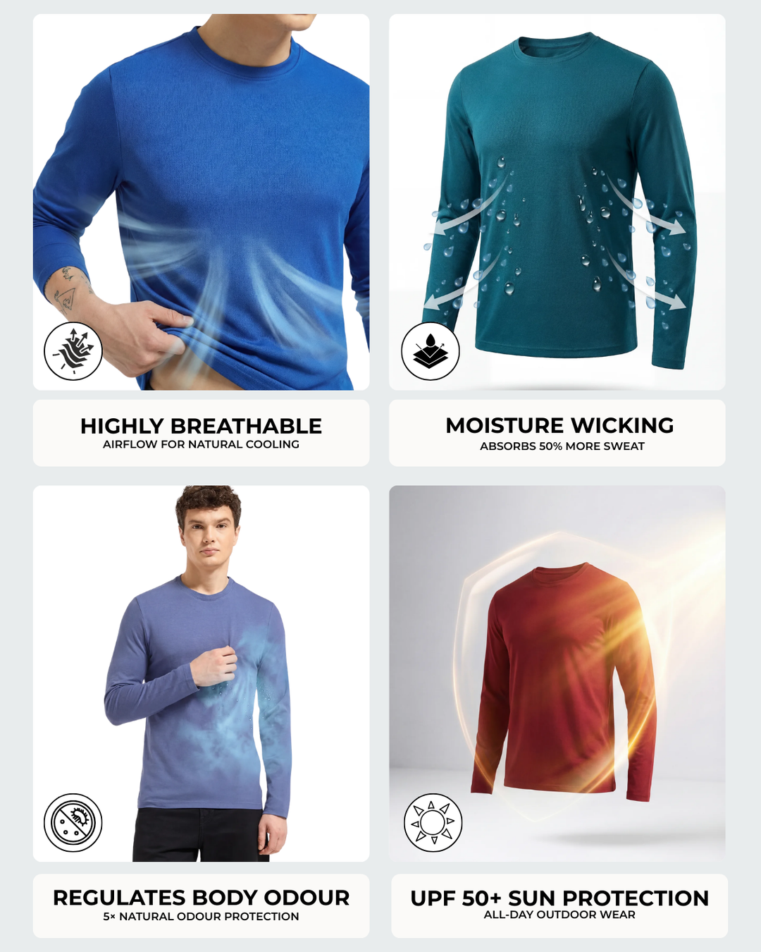 Bamboo Full-sleeve - Noir