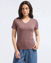 Bamboo V-Neck - Lavine