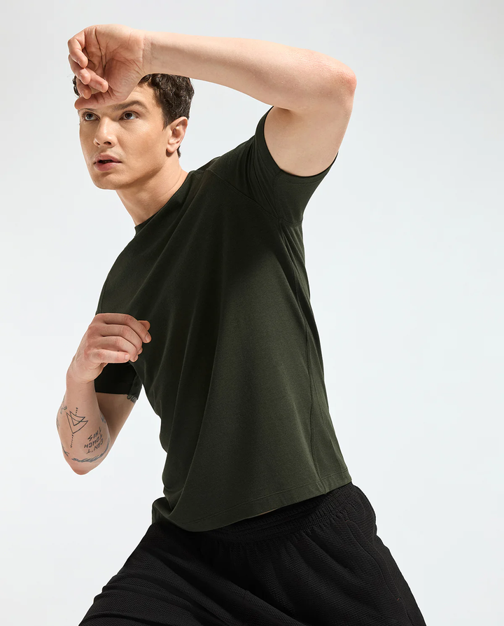 Bamboo Performance T-Shirt - Olive