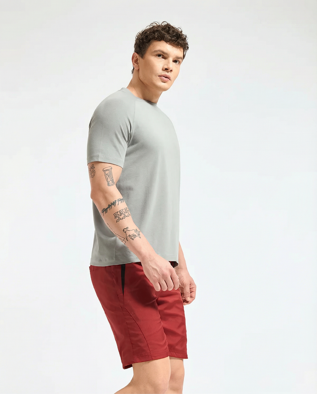 Bamboo Performance T-Shirt - Mist Grey