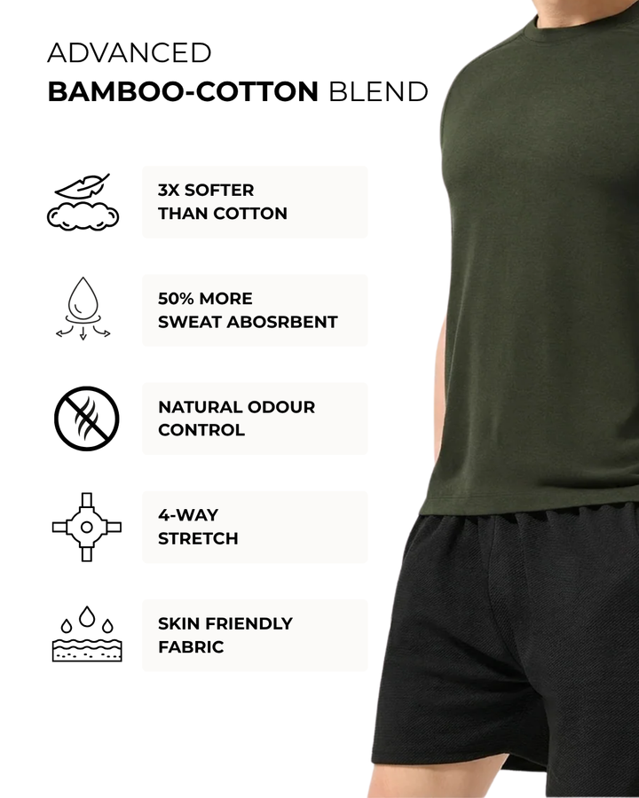 Men's Bamboo Active Performance T-Shirt