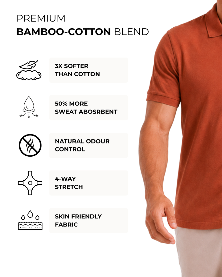 Men's Bamboo Core Polo