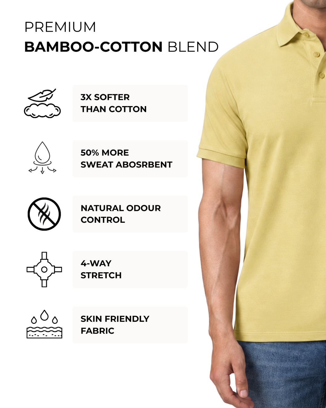 Men's Bamboo Core Polo