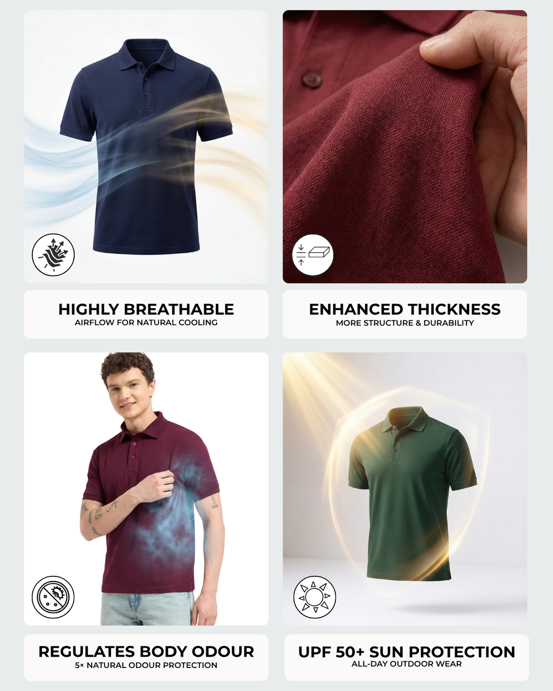 Men's Bamboo Core Polo