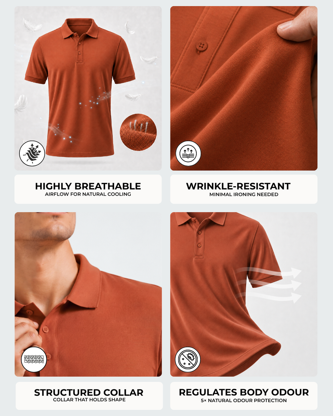 Men's Bamboo Core Polo
