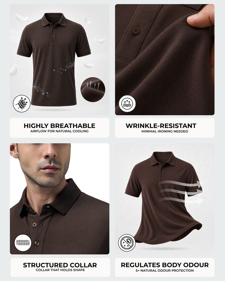 Men's Bamboo Core Polo