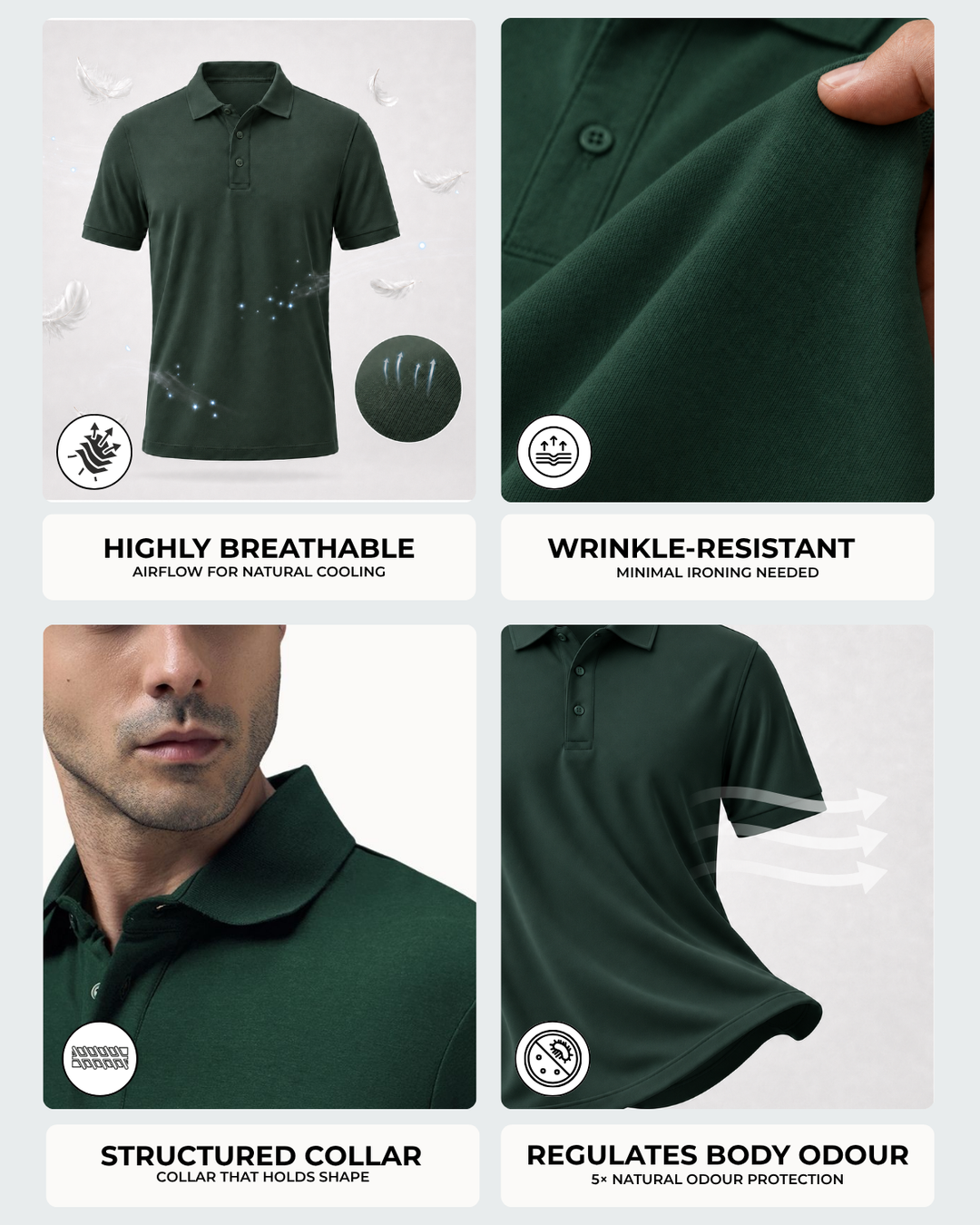 Men's Bamboo Core Polo