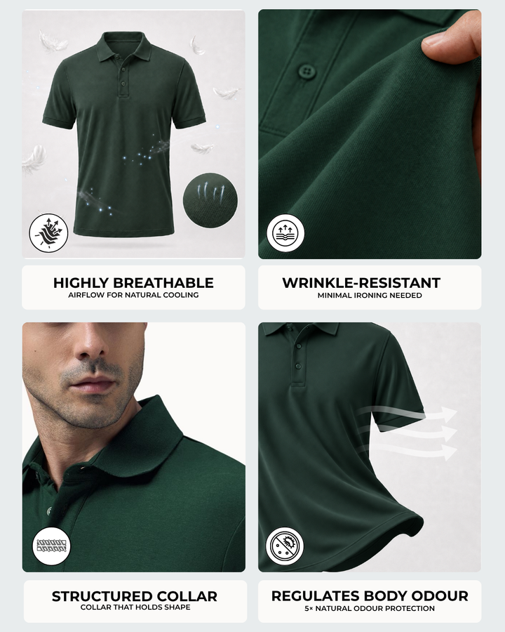 Men's Bamboo Core Polo