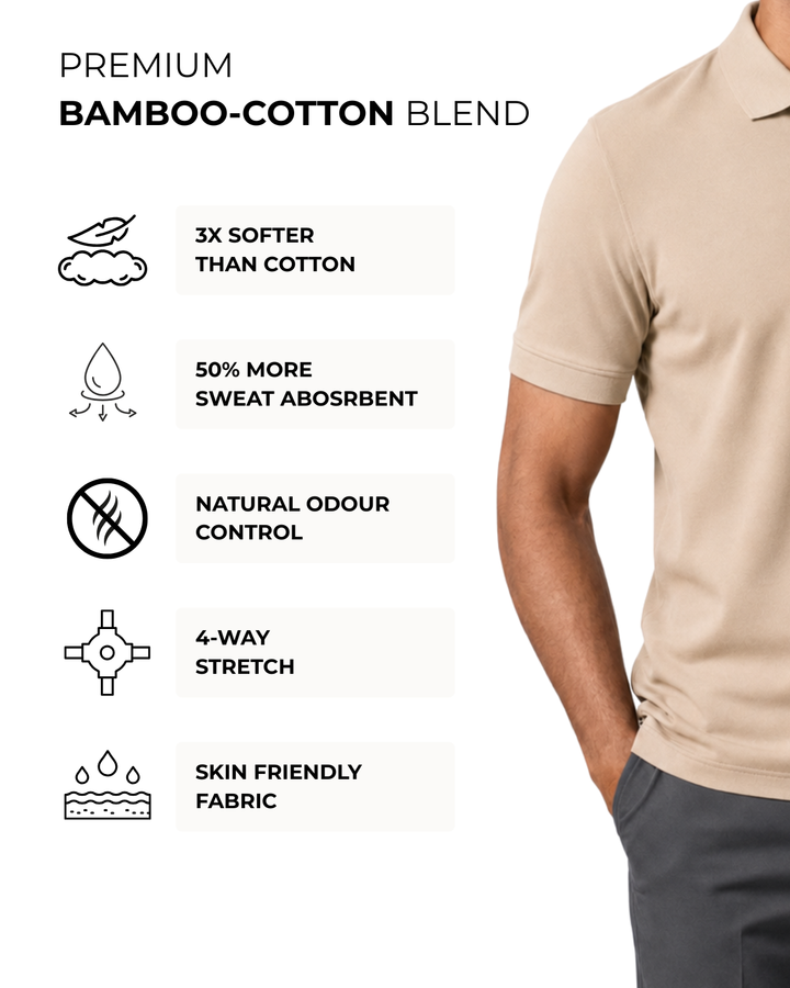 Men's Bamboo Core Polo
