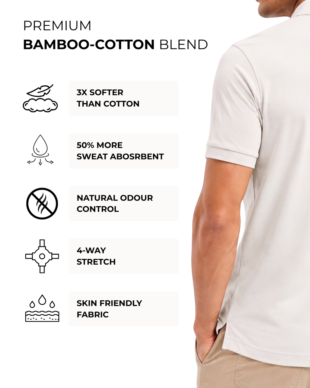 Men's Bamboo Core Polo
