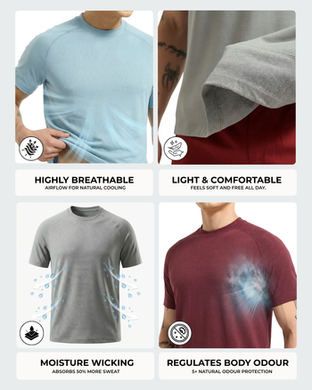 Men's Bamboo Active Performance T-Shirt