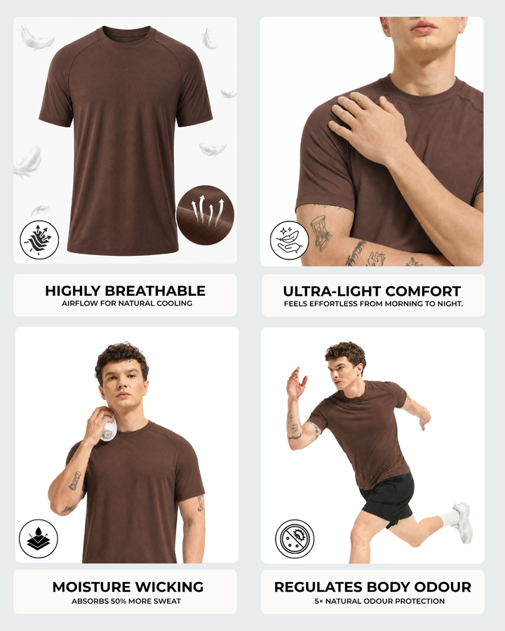 Men's Bamboo Active Performance T-Shirt