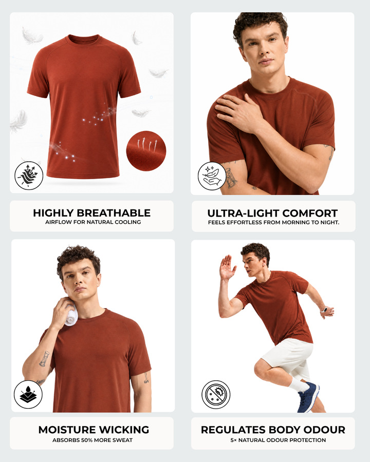 Men's Bamboo Active Performance T-Shirt