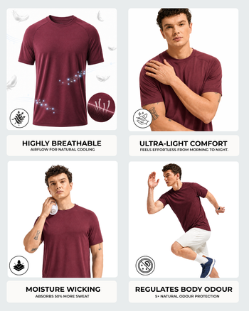 Men's Bamboo Active Performance T-Shirt