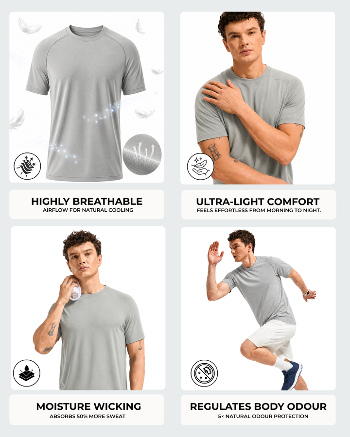 Men's Bamboo Active Performance T-Shirt
