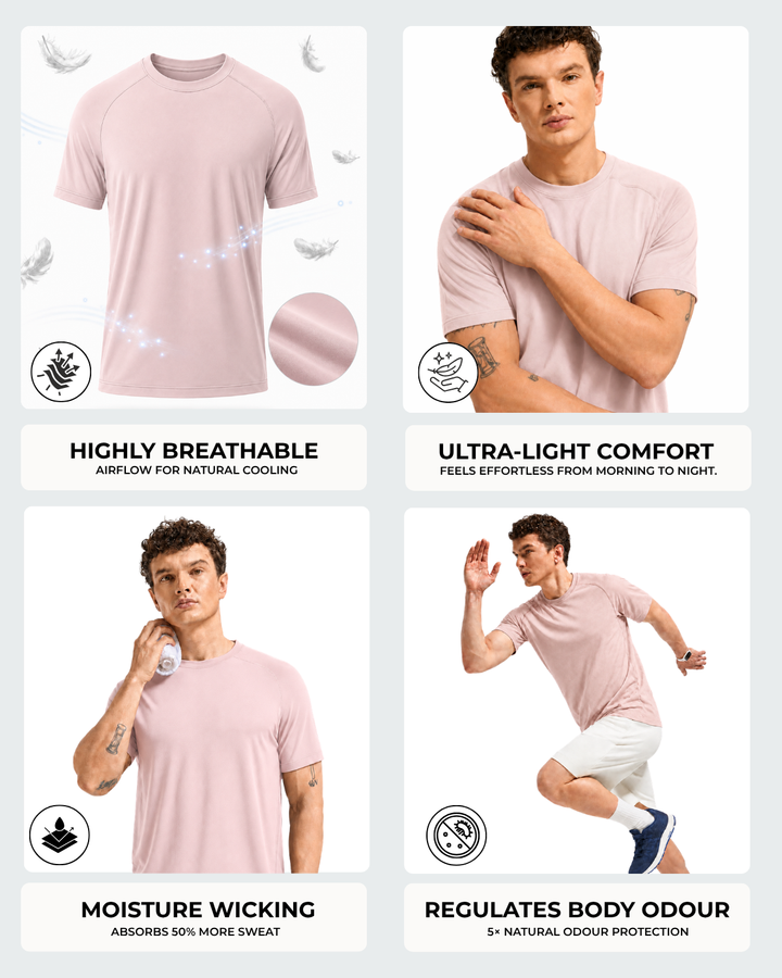 Men's Bamboo Active Performance T-Shirt