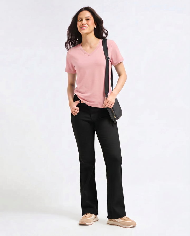 Women's Bamboo Cloud V-Neck T-Shirt