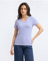 Bamboo V-Neck - Thistle