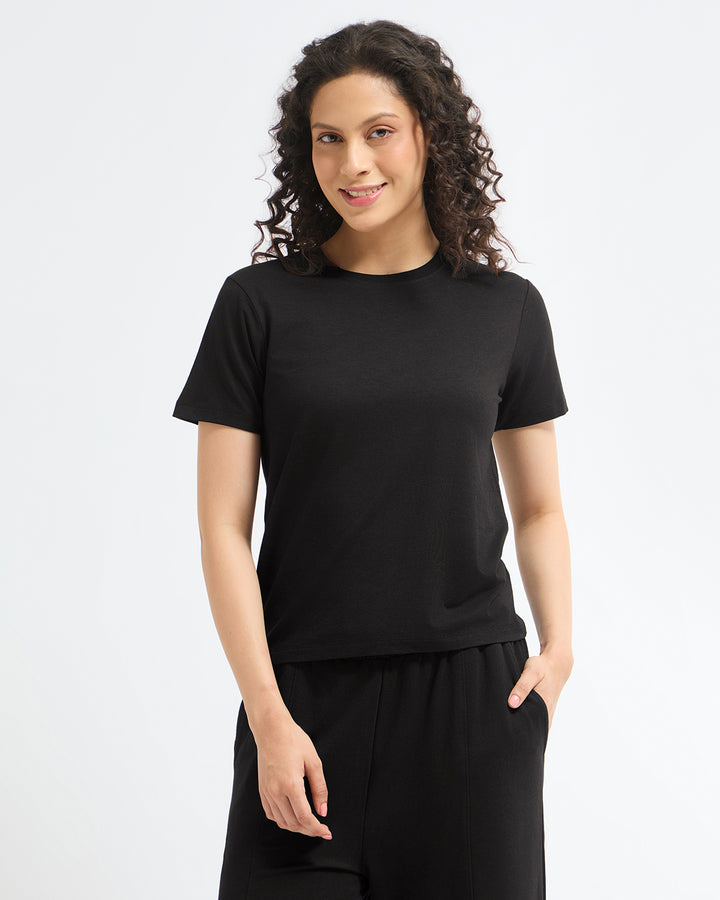 Bamboo Classic Crew - Ebony