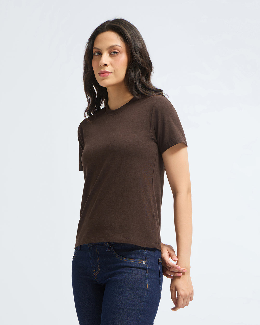 Bamboo Classic Crew - Choco Luxe