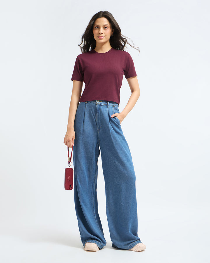 Women's Bamboo Cloud Crop Top