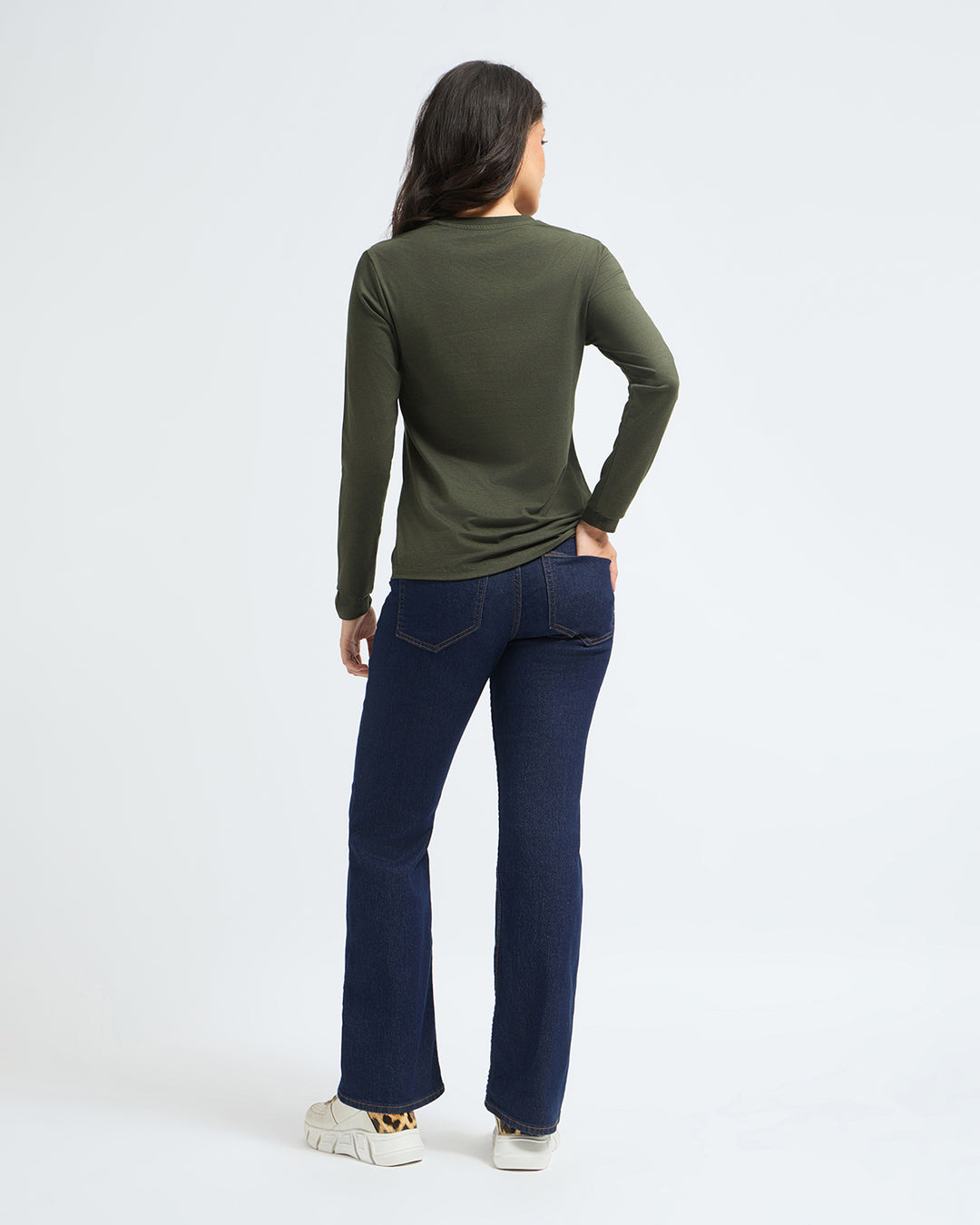 Bamboo Full-sleeve - Muted Moss