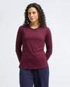Bamboo Full-sleeve - Cranberry