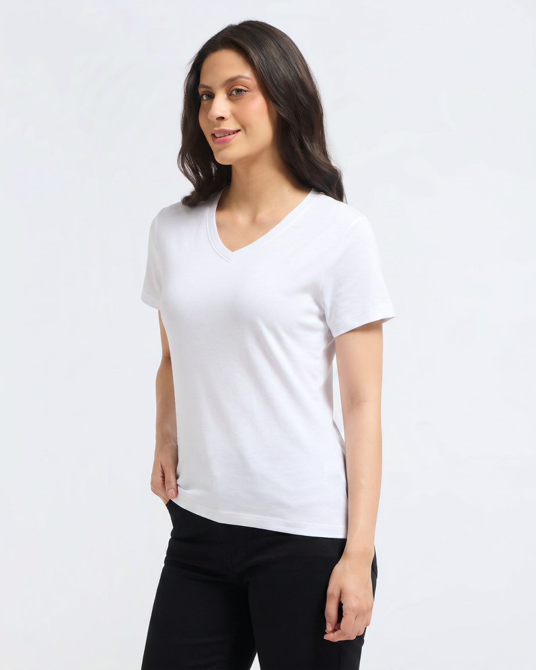 Women's Bamboo Cloud V-Neck T-Shirt