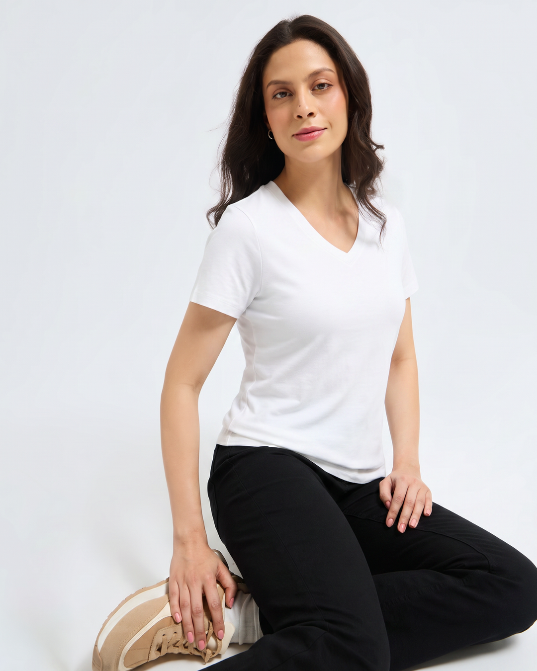 Women's Bamboo Cloud V-Neck T-Shirt