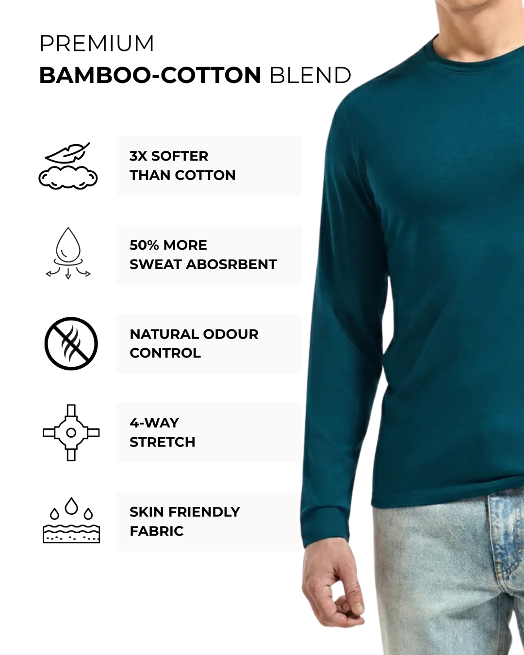 Bamboo Full-sleeve - Imperial