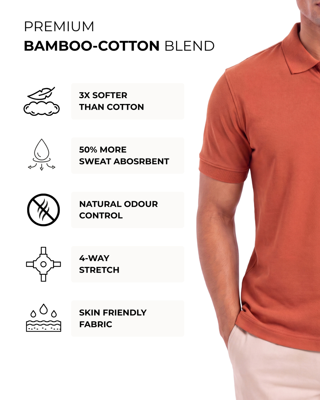 Men's Bamboo Core Polo