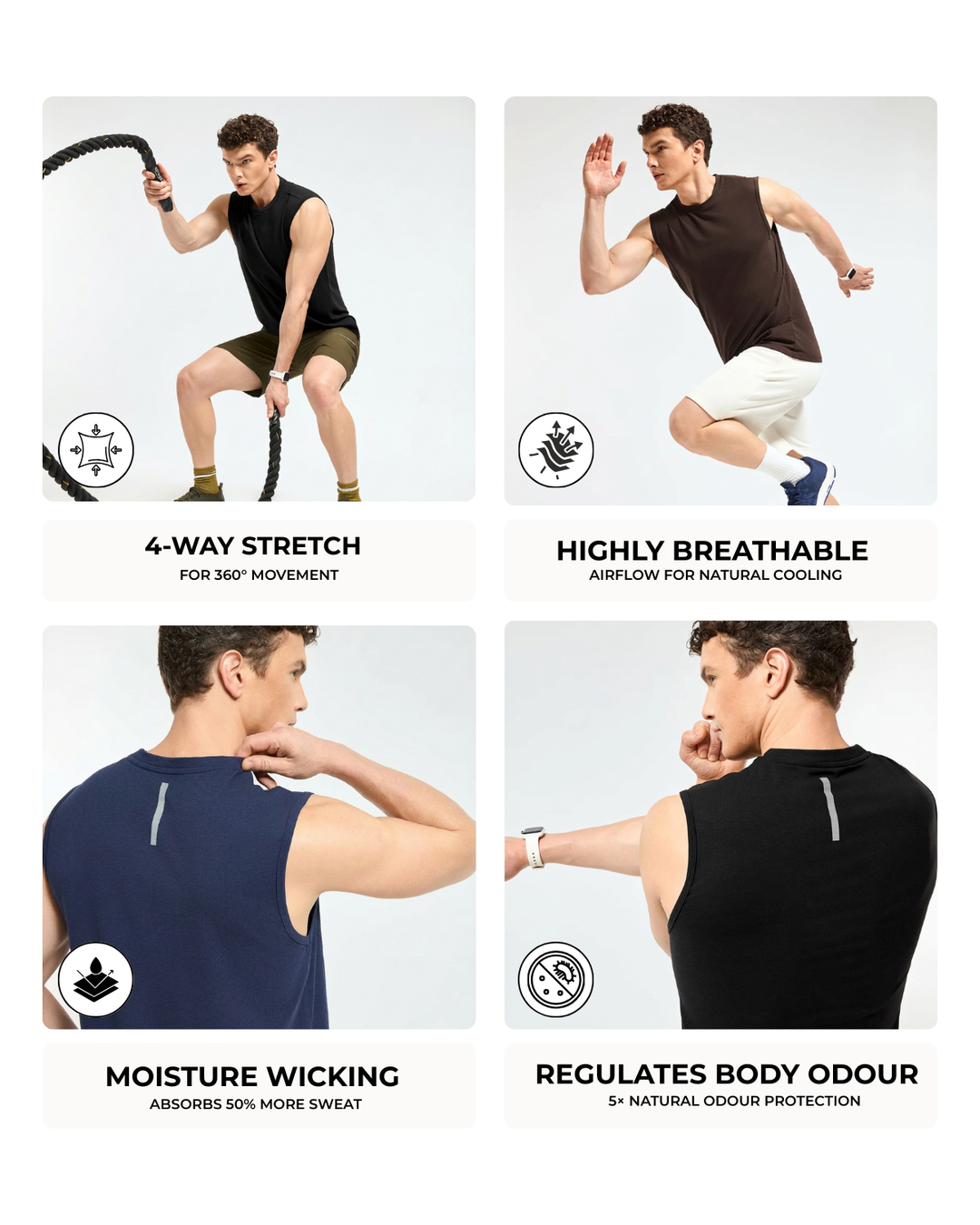 Bamboo Training Tank - Cocoa