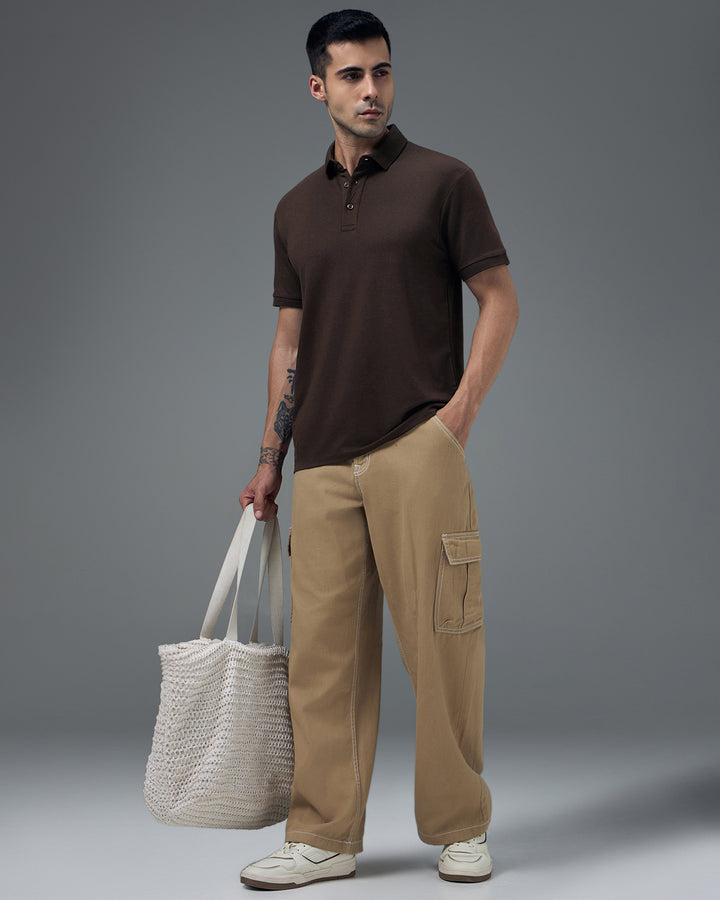 Espresso Bamboo Polo