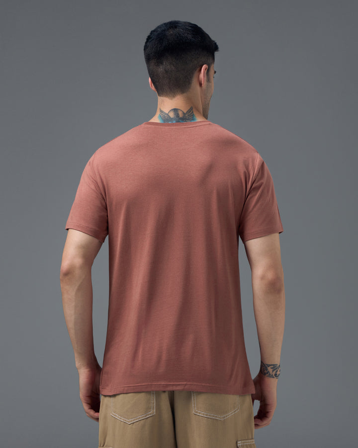 Bamboo Crew Neck - Wild Sienna