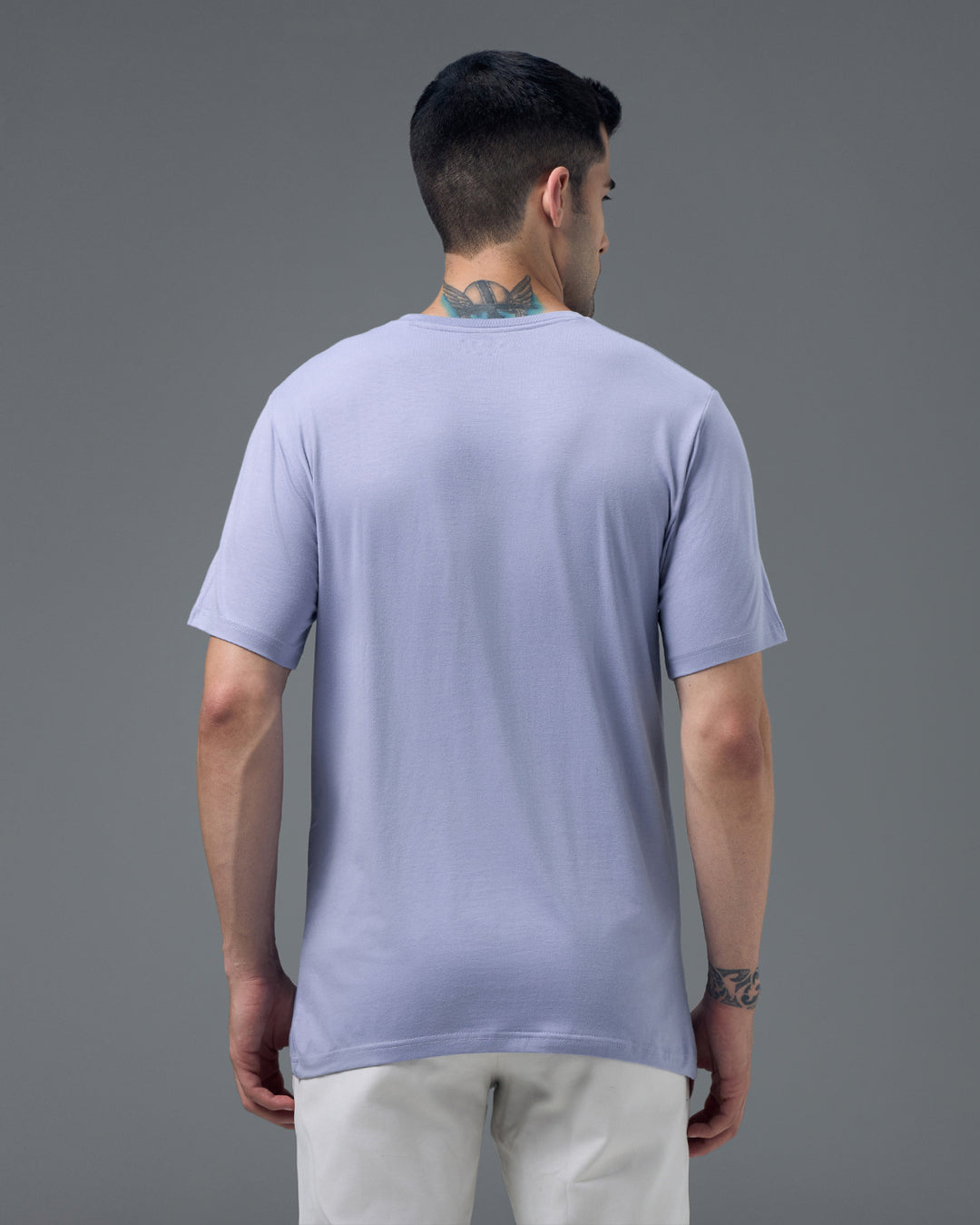 Lilac Bamboo Crew Neck