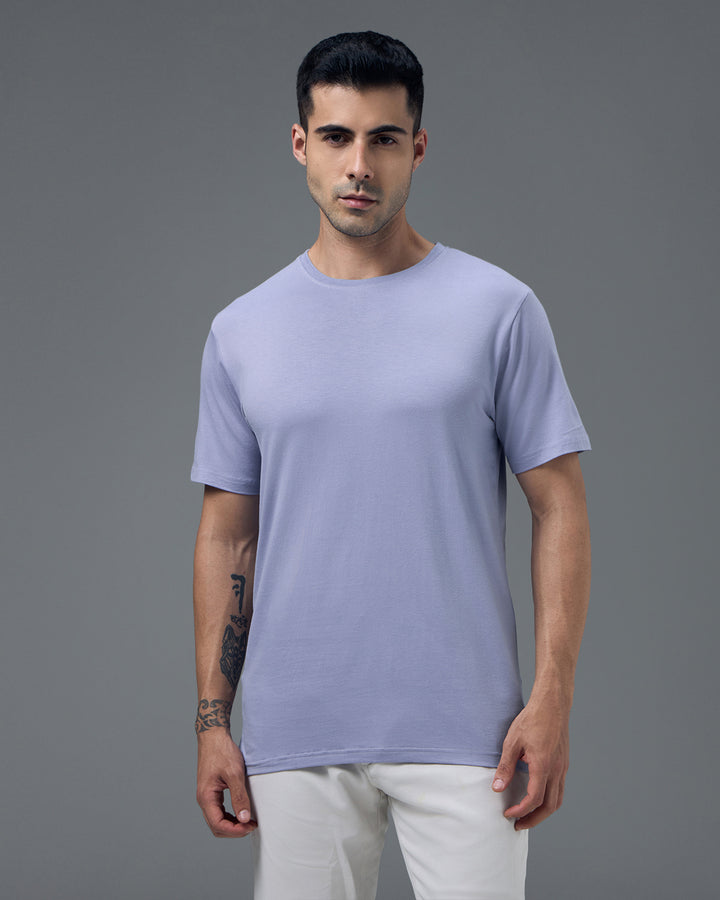 Lilac Bamboo Crew Neck