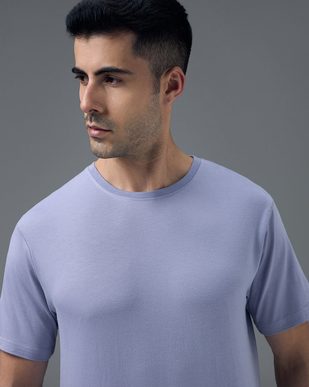 Lilac Bamboo Crew Neck