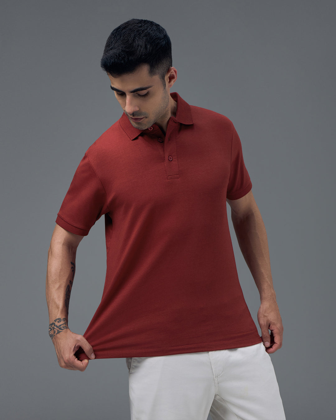Mulberry Bamboo Polo
